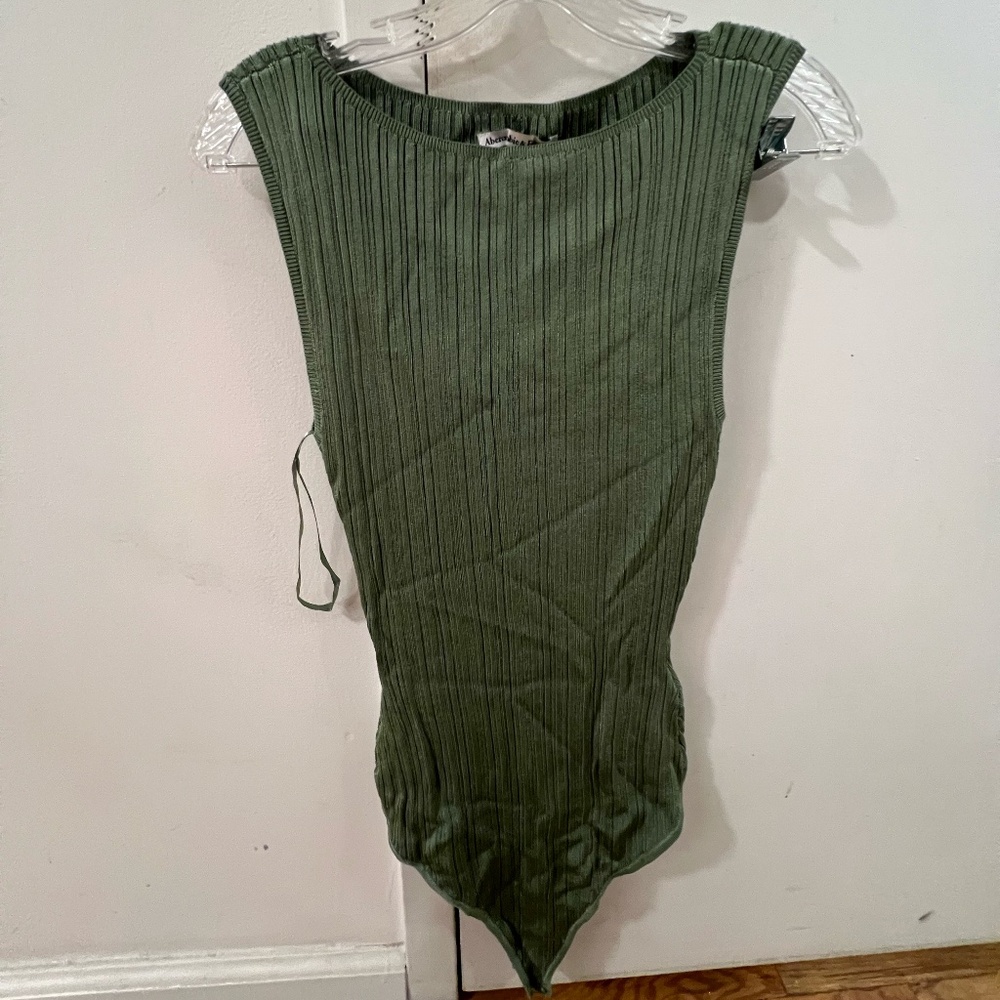 Abercrombie & Fitch Green Bodysuit